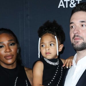 Serena Williams, Alexis Olympia Ohanian Jr., Alexis Ohanian à la première du film "King Richard" à Los Angeles, le 14 novembre 2021.