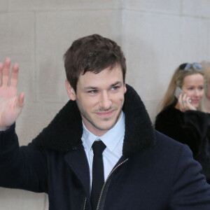 Gaspard Ulliel - Arrivées au défilé de mode Haute-Couture "Chanel", collection printemps-été 2016, à Paris. Le 26 janvier 2016 