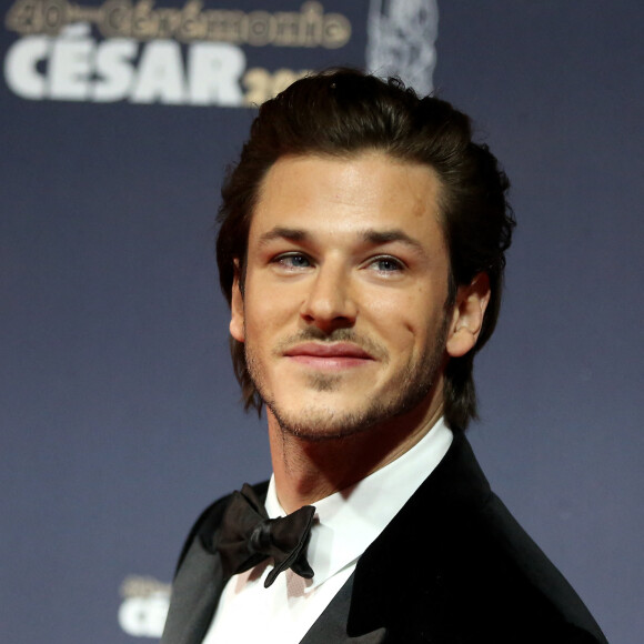 Info du 19/01/2022 - Gaspard Ulliel meurt à la suite d'un accident de ski en Savoie - Gaspard Ulliel - Photocall de la 40ème cérémonie des César au théâtre du Châtelet à Paris. Le 20 février 2015 