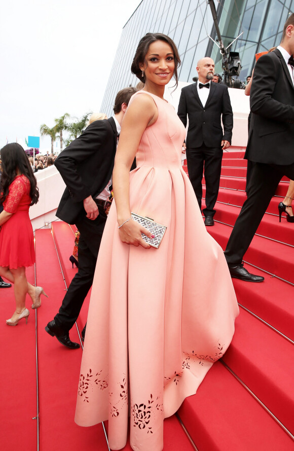 Cindy Fabre - Montée des marches du film "Macbeth" lors du 68 ème Festival International du Film de Cannes, à Cannes le 23 mai 2015.