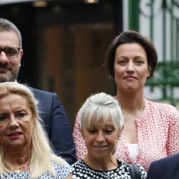 La princesse Charlene de Monaco, le prince héréditaire Jacques, la princesse Gabriella et le prince Albert II de Monaco durant le traditionnel Pique-nique des monégasques au parc princesse Antoinette à Monaco le 6 septembre 2019. © Claudia Albuquerque/Bestimage 