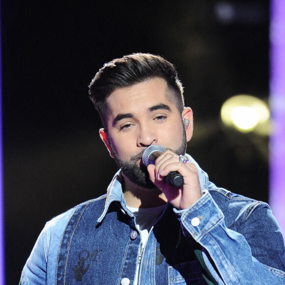 Kendji Girac - Enregistrement de la 2ème partie de soirée de l'émission "Duos Mystères" à la Seine Musicale à Paris, diffusée le 20 août sur TF1. © Gaffiot-Moreau / Bestimage