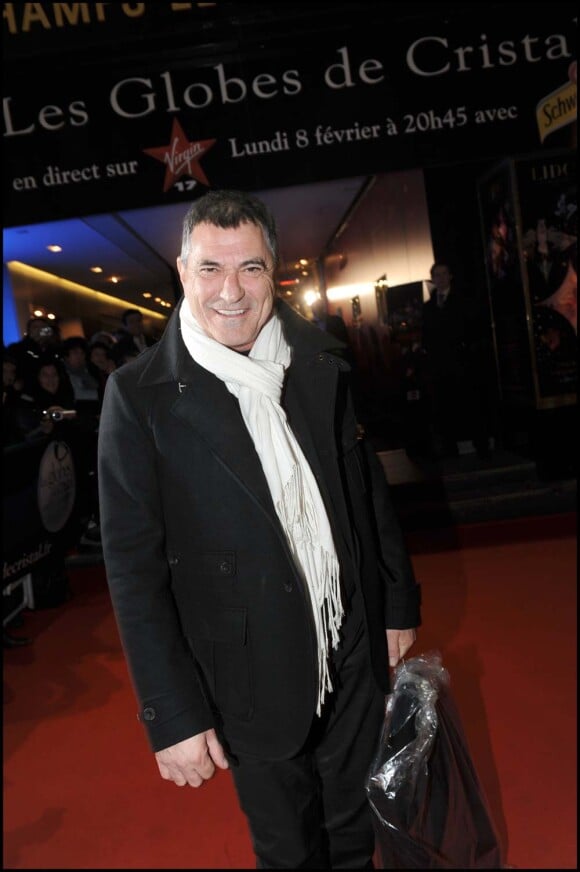 Jean-Marie Bigard lors de la cérémonie des Globes de cristal, à Paris, le 8 février 2010 !