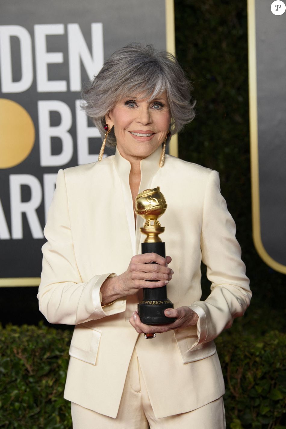 Jane Fonda A Reçu Le Cecil B Demille Award 78ème Cérémonie Des Golden Globes Le 28 Février