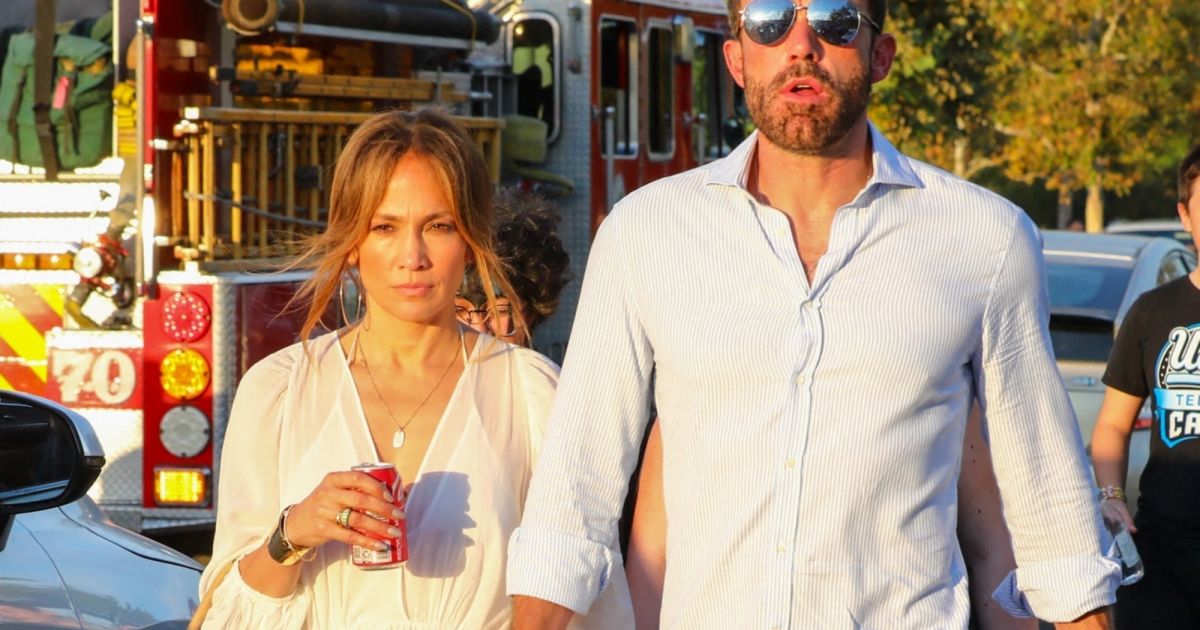 Ben Affleck et sa femme Jennifer Affleck (Lopez) accompagnée de ses