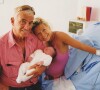 Jean-Paul Belmondo et Natty au moment de la naissance de leur fille Stella.