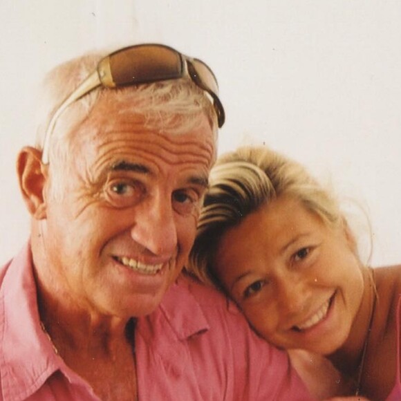 Jean-Paul Belmondo et Natty au moment de la naissance de leur fille Stella.