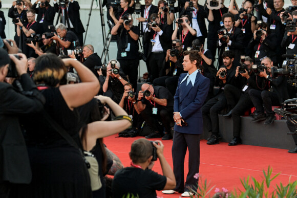 Harry Styles à la première de "Don't Worry Darling" au 79ème Festival International du Film de Venise (Mostra), le 5 septembre 2022. 