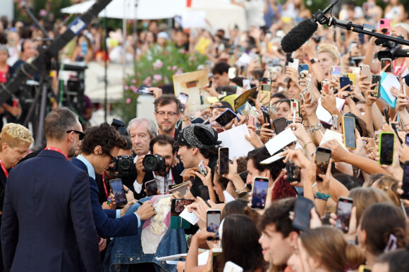 Harry Styles à la première de "Don't Worry Darling" au 79ème Festival International du Film de Venise (Mostra), le 5 septembre 2022. 