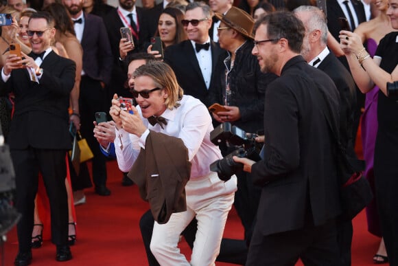 Chris Pine à la première de "Don't Worry Darling" au 79ème Festival International du Film de Venise (Mostra), le 5 septembre 2022. 