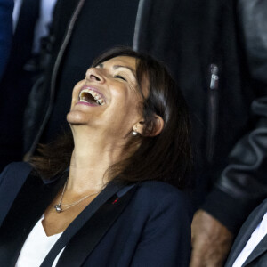 Anne Hidalgo et Nicolas Sarkozy - People assistent au match aller de la Ligue des Champions entre le Paris Saint-Germain contre la Juventus (2-1) au Parc des Princes à Paris le 6 septembre 2022.