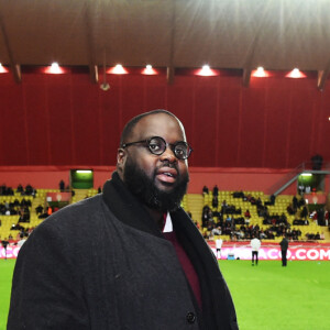 Issa Doumbia durant le match de football de Ligue 1 opposant Monaco à Paris Saint Germain au stade Louis II de Monaco le 11 novembre 2018. © Bruno Bebert/Bestimage