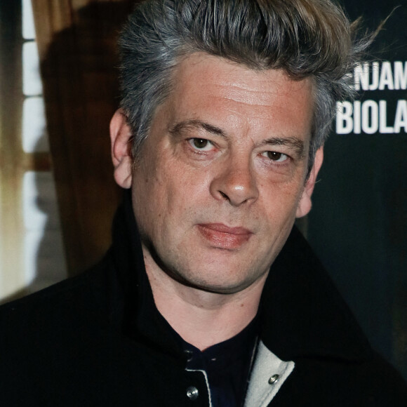 Benjamin Biolay lors de l'avant-première du film "Le monde d'hier" à l'UGC Ciné Cité les Halles à Paris le 28 mars 2022. © Christophe Clovis / Bestimage 