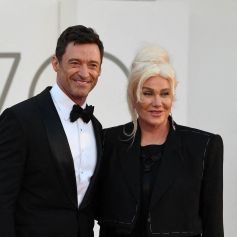 Hugh Jackman et sa femme Deborra-Lee Furness - Red carpet du film "The Son" lors de la 79ème édition du Festival International du Film de Venise, la Mostra. Le 7 septembre 2022