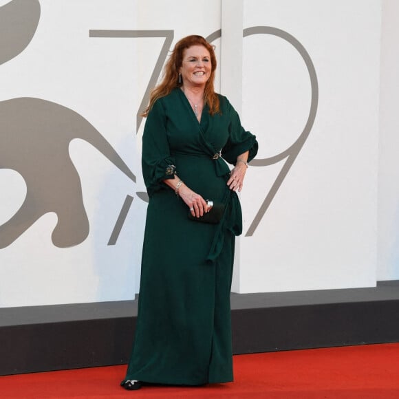 Sarah Ferguson, duchesse d'York - Red carpet du film "The Son" lors de la 79ème édition du Festival International du Film de Venise, la Mostra. Le 7 septembre 2022