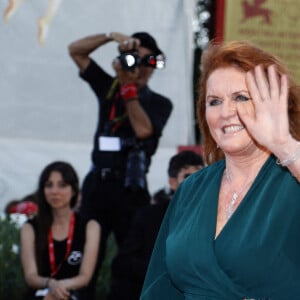 Sarah Ferguson, duchesse d'York - Red carpet du film "The Son" lors de la 79ème édition du Festival International du Film de Venise, la Mostra. Le 7 septembre 2022