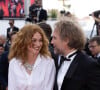 Marine Delterme et son mari Florian Zeller - Montée des marches du film " Triangle of Sadness (Sans filtre) " lors du 75ème Festival International du Film de Cannes