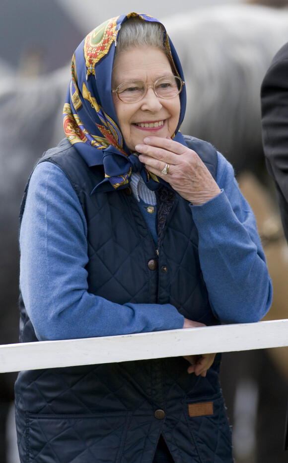 La reine Elizabeth au Royal Horse Show de Windsor