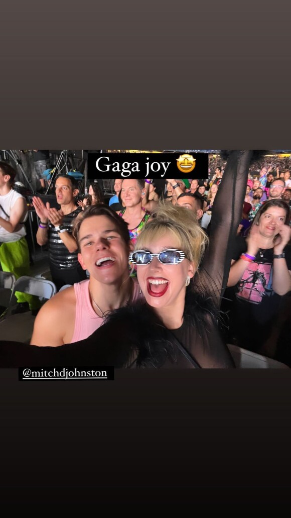 Jazmin Grace Grimaldi assiste à un concert de Lady Gaga. Le 11 septembre 2022.