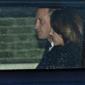 Le prince et la princesse de Galles, William et Kate, arrivant à Buckingham Palace (Londres) le 13 septembre 2022