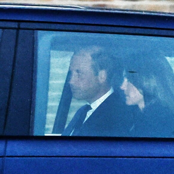 Le prince et la princesse de Galles, William et Kate, arrivant à Buckingham Palace (Londres) le 13 septembre 2022