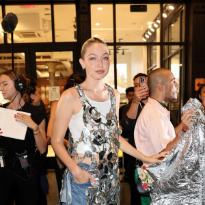 Gigi Hadid au défilé "Vogue" lors de la Fashion Week de New York (NYFW), le 12 septembre 2022.