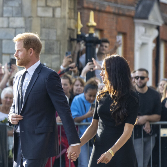 Le prince de Galles William, la princesse de Galles Kate Catherine Middleton, le prince Harry, duc de Sussex, Meghan Markle, duchesse de Sussex