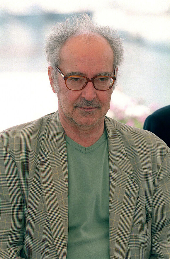 Jean-Luc Godard en 2001 au Festival de Cannes