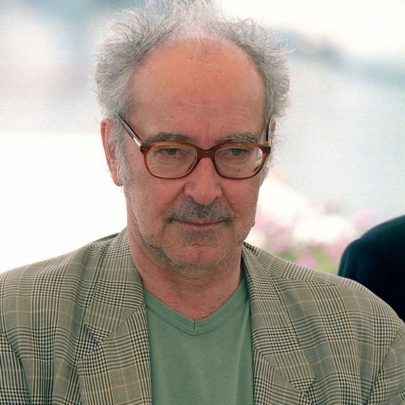 Jean-Luc Godard en 2001 au Festival de Cannes