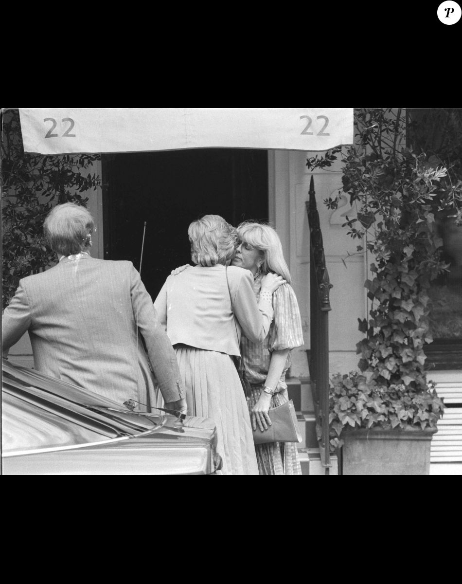 Diana et Lady Dale Tryon à San Lorenzo, en juin 1986