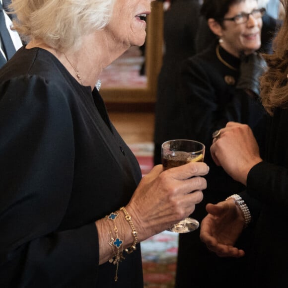 Camilla Parker Bowles, reine consort d'Angleterre, Catherine (Kate) Middleton, princesse de Galles - La famille royale d'Angleterre reçoit les gouverneurs généraux des nations du Commonwealth lors d'un déjeuner au palais de Buckingham à Londres