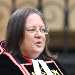 La princesse Charlotte de Galles,La princesse Charlotte de Galles - Arrivées au service funéraire à l'Abbaye de Westminster pour les funérailles d'Etat de la reine Elizabeth II d'Angleterre. Le sermon est délivré par l'archevêque de Canterbury Justin Welby (chef spirituel de l'Eglise anglicane) au côté du doyen de Westminster David Hoyle. Londres, le 19 septembre 2022. 