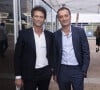Numa Privat et Augustin Trapenard invité de D.Burki pour Culture Box lors du 75e Festival International du Film de Cannes, le 26 mai 2022. © Jack Tribeca/Bestimage