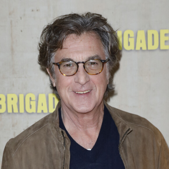 François Cluzet - Avant-première du film "La Brigade" au Cinéma Pathé Wepler à Paris. © Marc Ausset-Lacroix/Bestimage