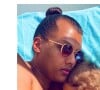 Stromae et son fils sur Instagram. Le 13 juin 2021.