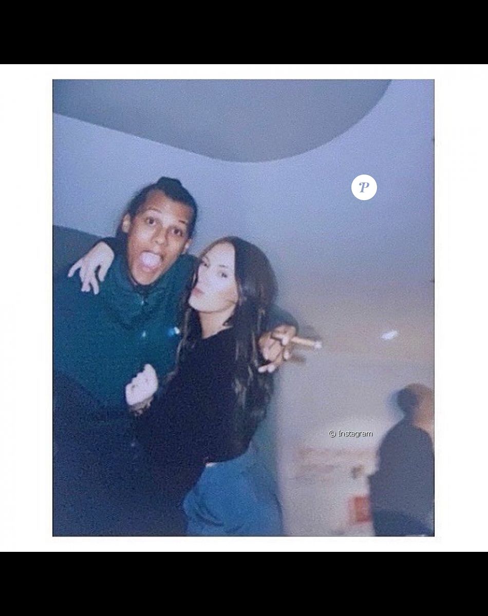 Stromae et son épouse Coralie Barbier. Un moment d'intimité partagé par la styliste sur Instagram.