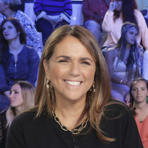 Exclusif - Valérie Benaim sur le plateau de l'émission "Touche Pas à Mon Poste (TPMP)", présentée par C.Hanouna et diffusée en direct sur C8 le 22 septembre © Jack Tribeca / Bestimage