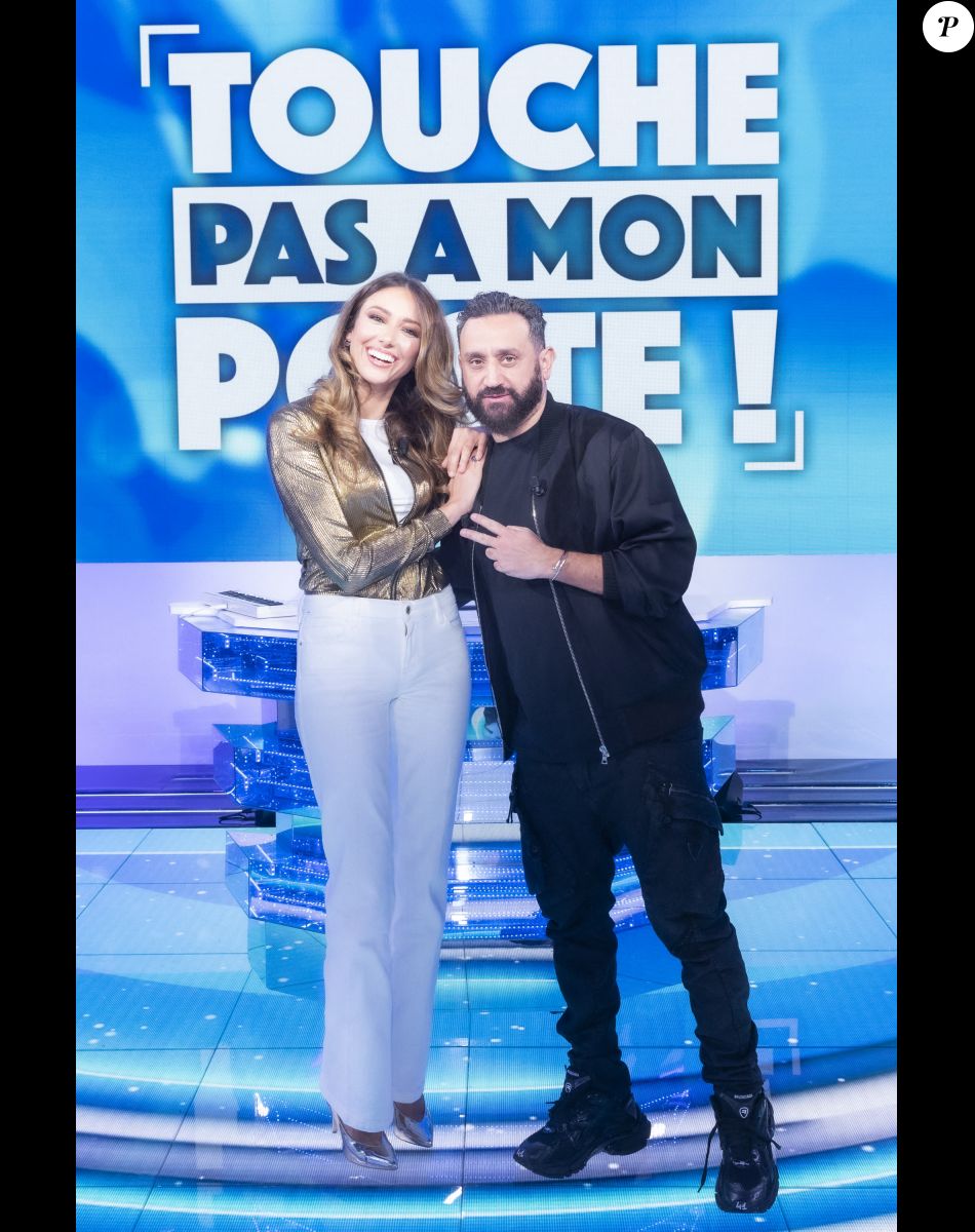 Exclusif - Delphine Wespiser, Cyril Hanouna - Enregistrement de l'émission "Touche Pas à Mon Poste (TPMP)", diffusée en direct sur C8 le 31 mars © Jack Tribeca / Bestimage