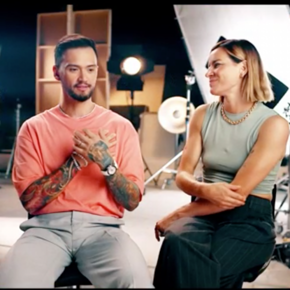 Billy Crawford et Fauve Hautot dans "Danse avec les stars"