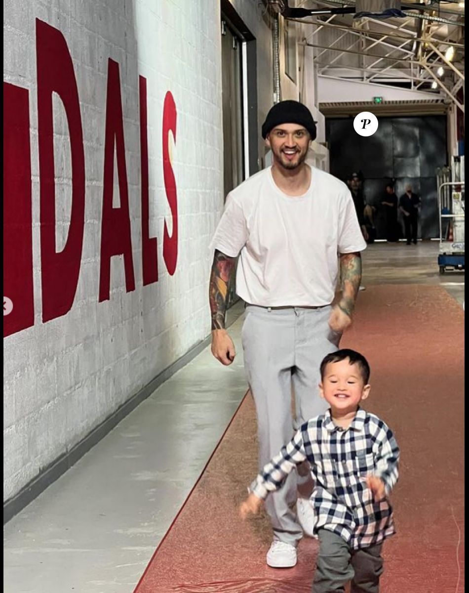 Billy Crawford soutenu par sa femme Coleen et leur fils Amari dans les coulisses de "Danse avec les stars" - Instagram