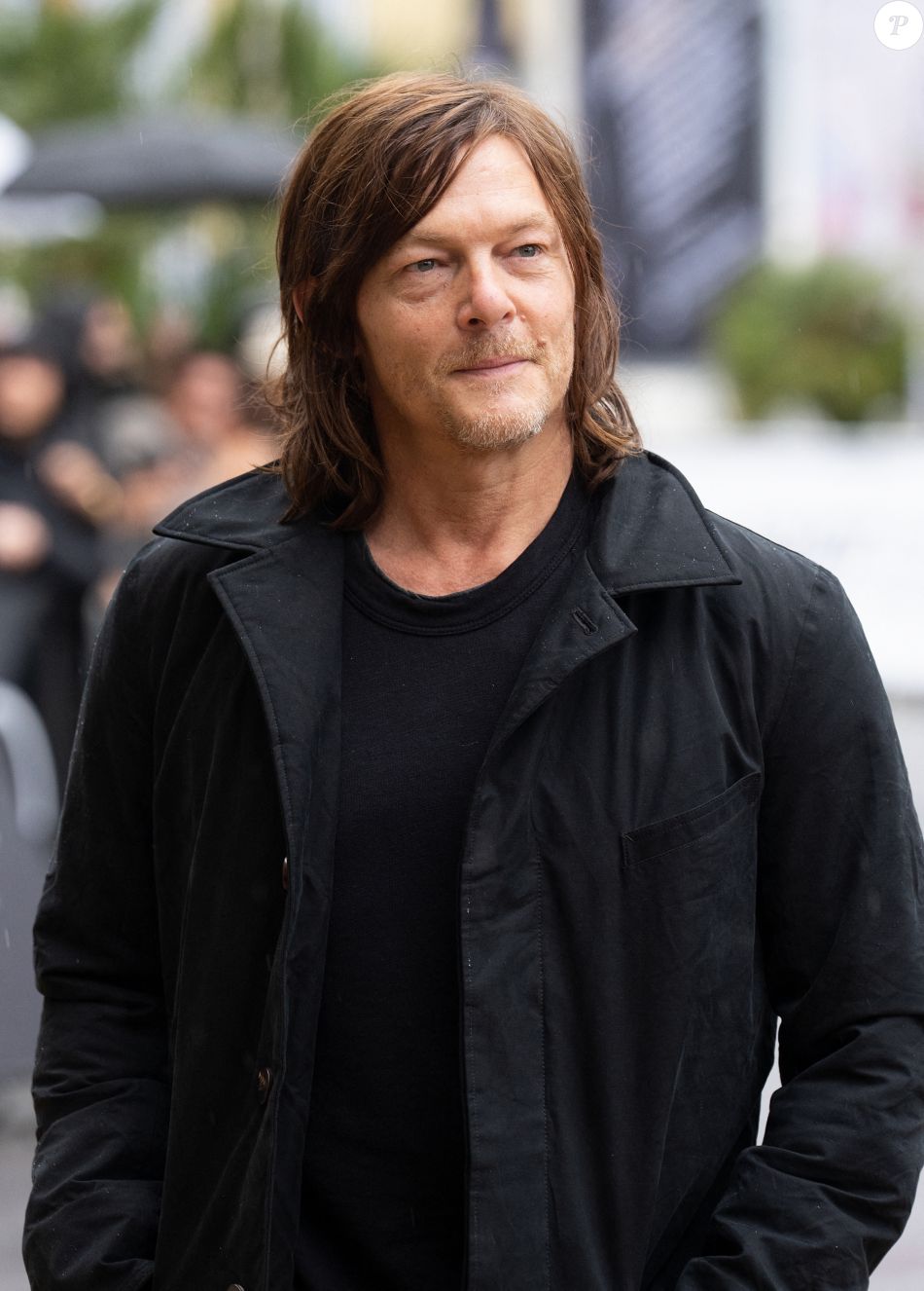 Norman Reedus arrive à l'hôtel Maria Cristina lors du 70ème festival