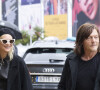 Diane Kruger et son compagnon Norman Reedus arrivent à l'hôtel Maria Cristina lors du 70ème festival international du film de San Sebastian (Saint-Sébastien), Espagne, le 23 septembre 2022. 