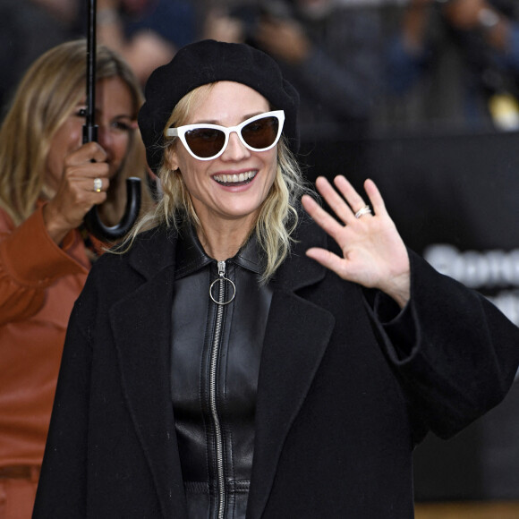 Diane Kruger arrive à l'hôtel "Marie Cristina" lors du 70ème Festival du Film de Saint-Sébastien, le 24 septembre 2022. © Future-Image via Zuma Press/Bestimage