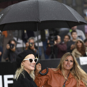 Diane Kruger arrive à l'hôtel "Marie Cristina" lors du 70ème Festival du Film de Saint-Sébastien, le 24 septembre 2022. © Future-Image via Zuma Press/Bestimage