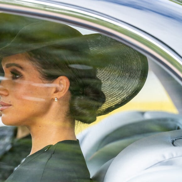 Meghan Markle, duchesse de Sussex - Funérailles nationales de la reine Elizabeth II à Londres, Royaume Uni, le 19 septembre 2022. © Avalon/panoramic/Bestimage 