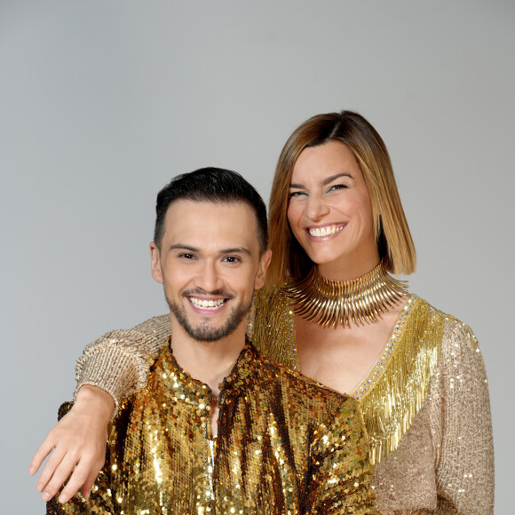 Billy Crawford et Fauve Hautot, photo officielle de "Danse avec les stars 2022", sur TF1