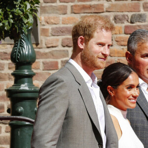 Le prince Harry et Meghan Markle participent à la conférence de presse des Invictus Games 2023 à Dusseldorf, Allemagne le 6 septembre 2022. © Imago / Panoramic / Bestimage 