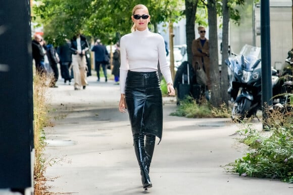 Chiara Ferragni - Arrivées au défilé Courrèges Collection Femme Prêt-à-porter Printemps/Eté 2023 lors de la Fashion Week de Paris, France, le 27 septembre 2022. © Baptiste Autissier/Panoramic/Bestimage 