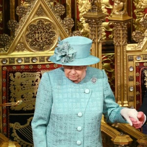 Le prince Charles, prince de Galles, la reine Elisabeth II d'Angleterre - Arrivée de la reine Elizabeth II et discours à l'ouverture officielle du Parlement à Londres le 19 décembre 2019. Lors de son discours, la reine a dévoilé son plan décennal pour mettre à profit le Brexit et relancer le système NHS. 