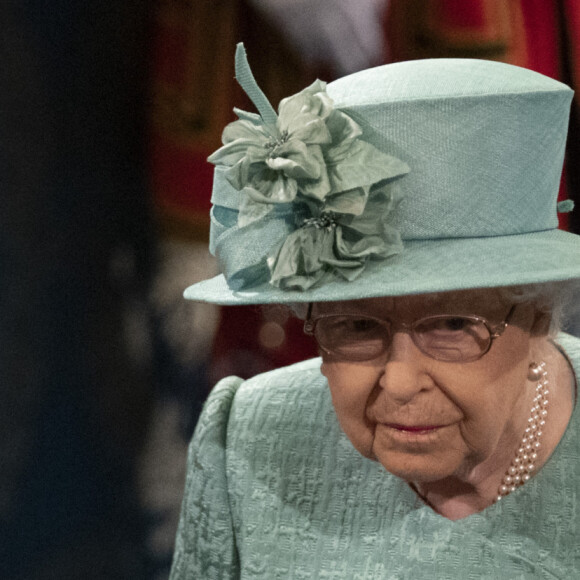 La reine Elisabeth II d'Angleterre - Arrivée de la reine Elizabeth II et discours à l'ouverture officielle du Parlement à Londres le 19 décembre 2019. Lors de son discours, la reine a dévoilé son plan décennal pour mettre à profit le Brexit et relancer le système NHS. 